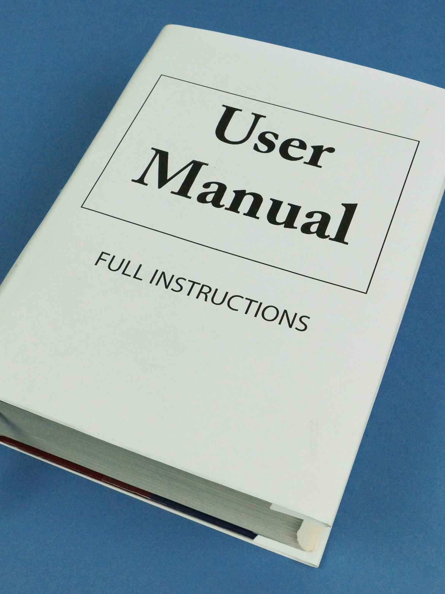USER MANUAL